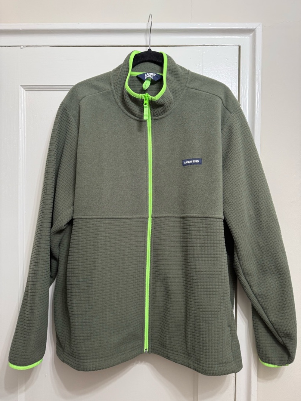 Lands' End Fleece Jacket - Men's XL